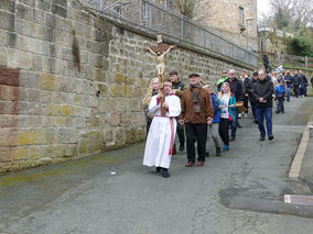 Karfreitgasliturgie und Karfreitagsprozession in Naumburg (Foto: Karl-Franz Thiede)